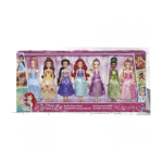 Pack de 7 princesas Disney con vestidos de fiesta