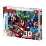 Puzzle los Vengadores efecto 3D