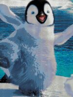 Lienzo decorativo 5D de Diamante Happy Feet - Disney - Imagen 2