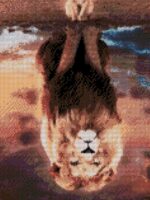 Lienzo decorativo 5D de Diamante Simba y Mufasa - Disney - Imagen 4