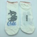 Calcetines Cortos "Shoeliner" Blancos Tambor - Disney