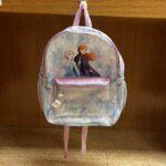 Mochila azul, lila y transparente Frozen - Disney