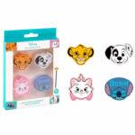 Juego 4 Gomas Personajes - Disney