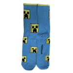 Calcetines largos azules Creeper - Minecraft