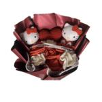 Ramo de Muñecos y Rosas Hello Kitty - Imagen 2